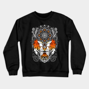 Tiger Mandala Crewneck Sweatshirt